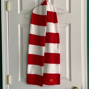 Red/White Striped McDonald Scarf